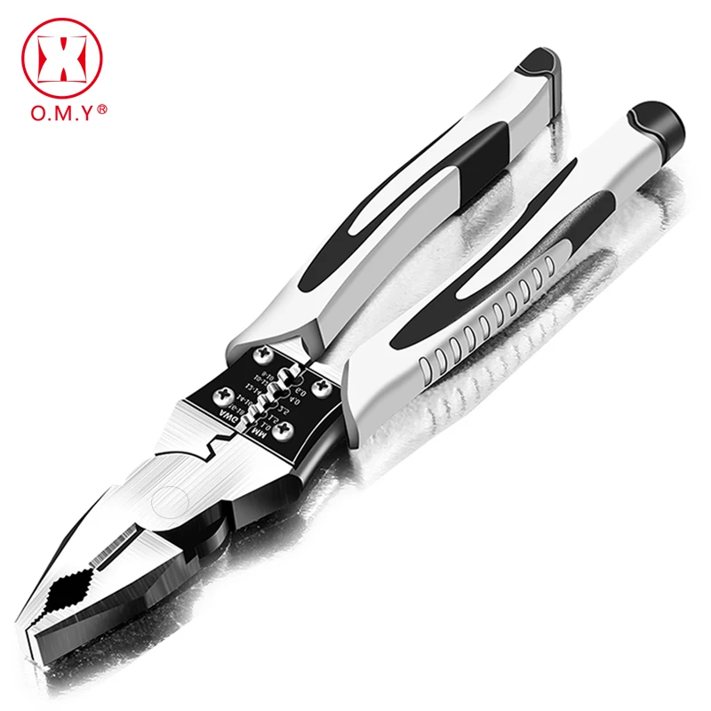 Multi-function Wire Cutter Pliers Industrial Grade Electric Wire Stripping Crimping Vise Strong Manual Home Repair Tools
Multi-function Wire Cutter Pliers Industrial Grade Electric Wire Stripping Crimping Vise Strong Manual Home Repair Tools