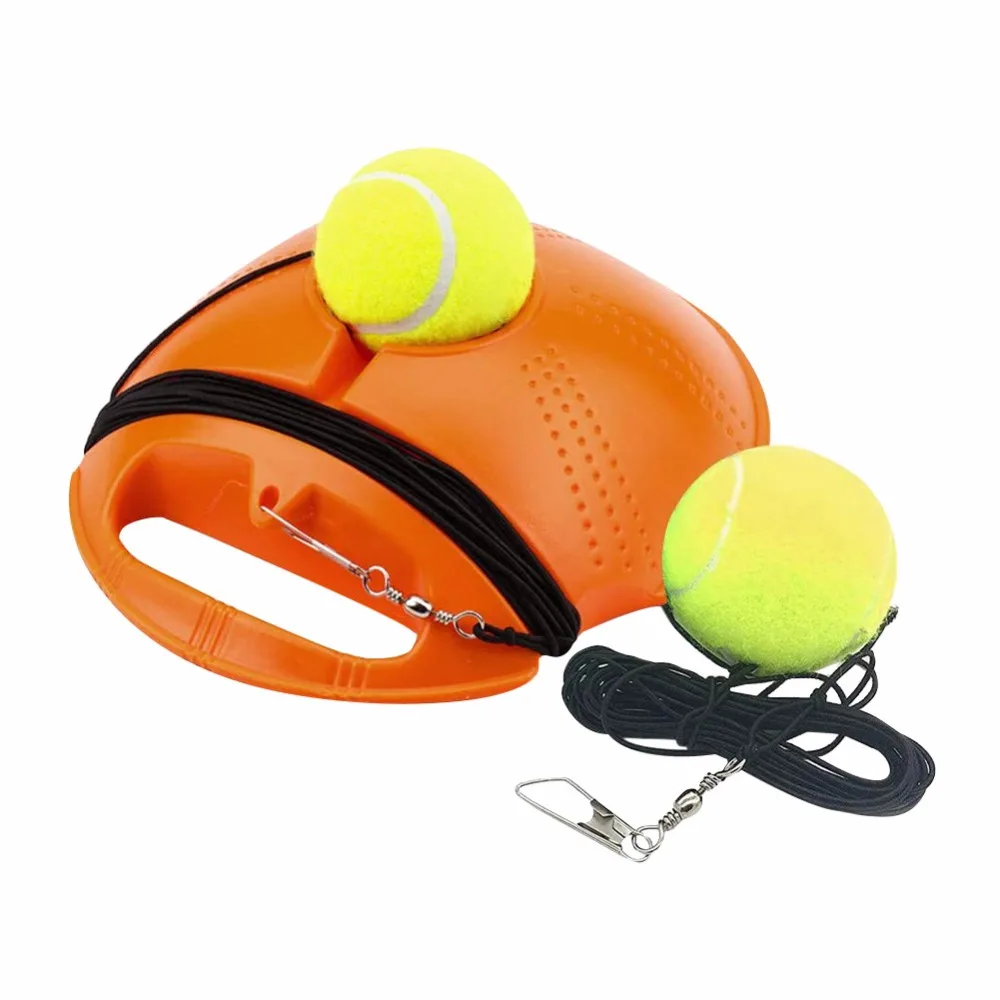 1set Self-study Tennis Trainer With Rebound Ball as Tennis Training Equipment 2 1set Self-study Tennis Trainer With Rebound Ball as Tennis Training Equipment 7