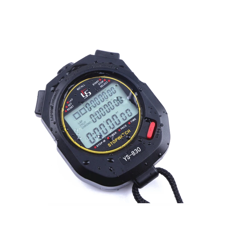 ABS Waterproof Digital Professional Handheld LCD Chronograph Handheld Sports Stopwatch Timer Stop Watch With String 
ABS Waterproof Digital Professional Handheld LCD Chronograph Handheld Sports Stopwatch Timer Stop Watch With String