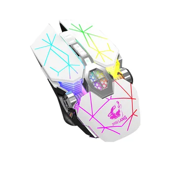 Rechargeable Wireless Mouse 6 Keys Silent Gaming Mice Colorful Backlight for Computer Laptop Pro Gamer Mute Mechanical Mouse
Rechargeable Wireless Mouse 6 Keys Silent Gaming Mice Colorful Backlight for Computer Laptop Pro Gamer Mute Mechanical Mouse