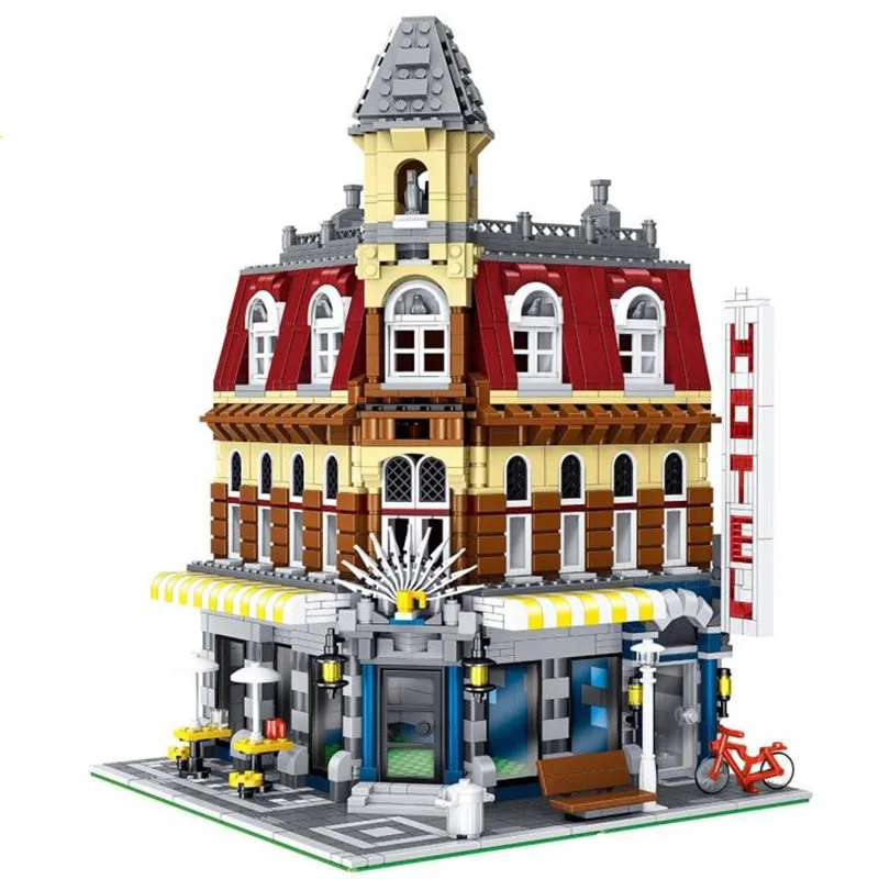 10182 Cafe Corner City Street Model Building Blocks Bricks Kids Girl Boys DIY Birthday Christmas Gifts Funny Toy 84002
10182 Cafe Corner City Street Model Building Blocks Bricks Kids Girl Boys DIY Birthday Christmas Gifts Funny Toy 84002