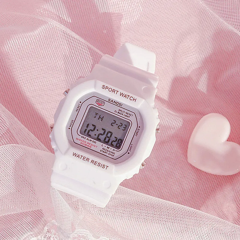 2019 New Fashion LED Digital Women Watch Outdoor Sports Waterproof Quartz Ladies Wrist Watch for Girl Dress Wrist Watches
2019 New Fashion LED Digital Women Watch Outdoor Sports Waterproof Quartz Ladies Wrist Watch for Girl Dress Wrist Watches
