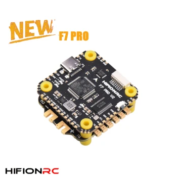 HIFIONRC Flight controller F7 V2 Pro F722 Blheli-32 32bit ESC 45A/60A fly tower stack for FPV Racing RC Drone
HIFIONRC Flight controller F7 V2 Pro F722 Blheli-32 32bit ESC 45A/60A fly tower stack for FPV Racing RC Drone