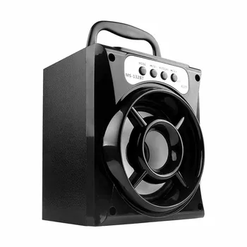 Portable Black Bluetooth 5.0 Speakers Speakers Outdoor Wireless Bluetooth Stereo Speaker With A Carrying Handle
Portable Black Bluetooth 5.0 Speakers Speakers Outdoor Wireless Bluetooth Stereo Speaker With A Carrying Handle
