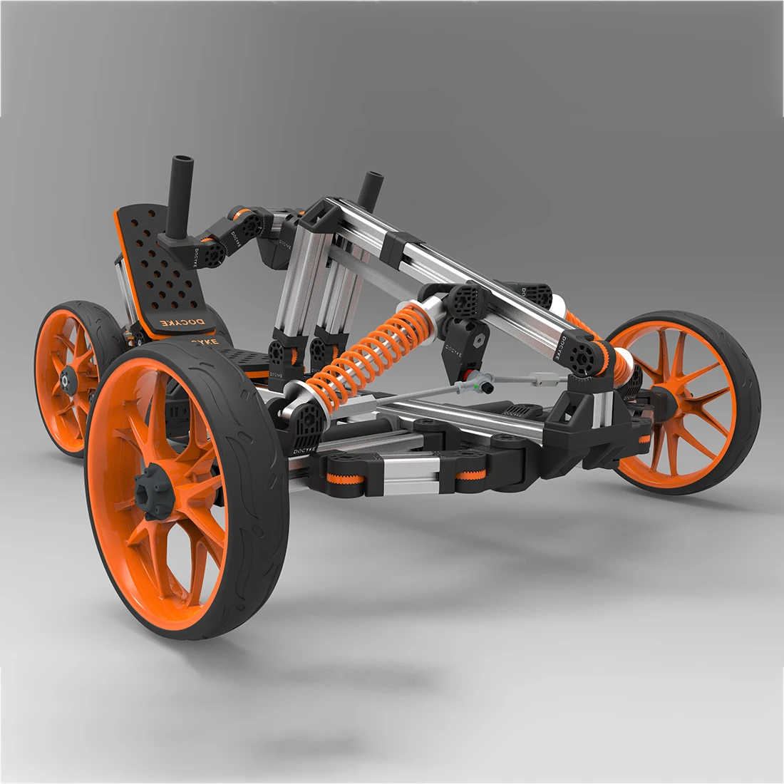 Docyke DIY творческие строительные поездки 15 в 1 Электрический велосипед Go Kart Balance