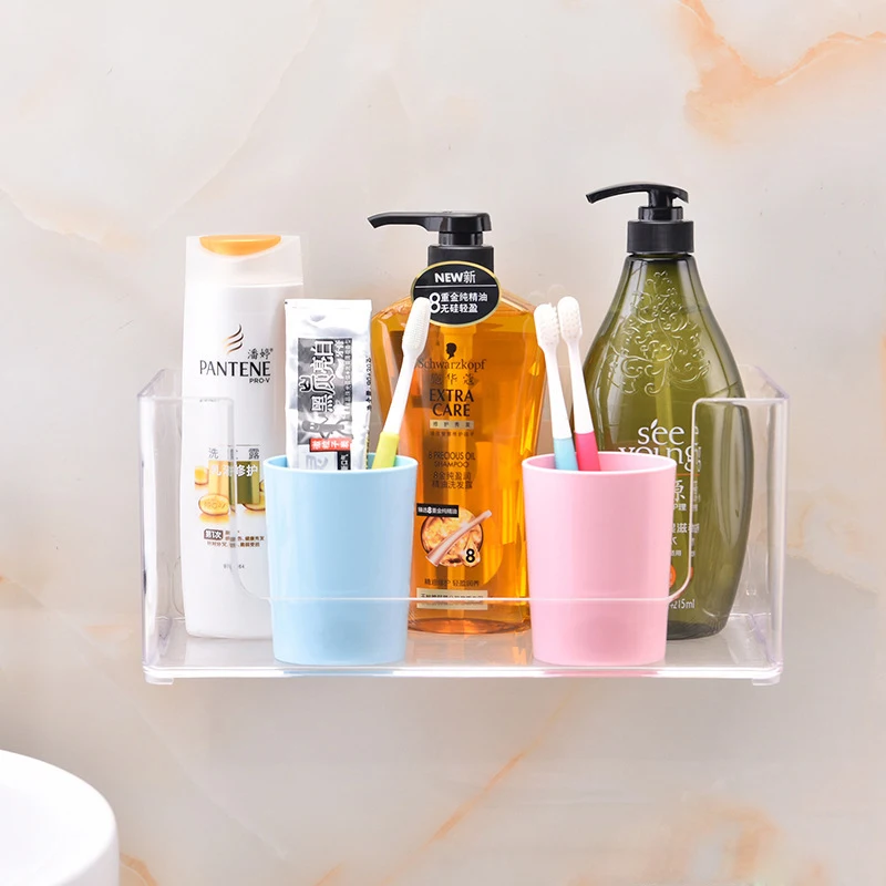 Creative Condiments Transparent Storage Box Square Bathroom Shelf Bathroom Cosmetic Multi-color Plastic Storage Box Ornaments
Creative Condiments Transparent Storage Box Square Bathroom Shelf Bathroom Cosmetic Multi-color Plastic Storage Box Ornaments