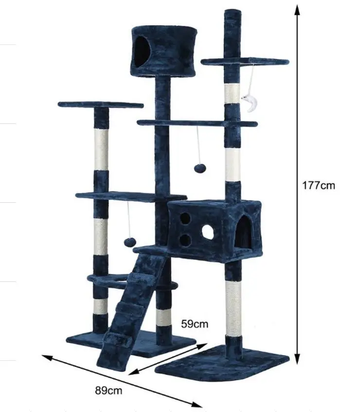 Pet Cat Toy Cat Climbing Frame Cat Teaser Toy Cat Tree Cat Ladder Nest House Scratching Post Jumping Platform
Pet Cat Toy Cat Climbing Frame Cat Teaser Toy Cat Tree Cat Ladder Nest House Scratching Post Jumping Platform