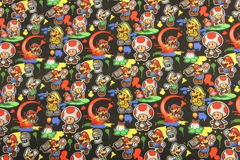 45*110cm Plain Weave Cotton Cartoon Dog Print Fabric Sewing Material Quilting Patchwork Needlework DIY Handmade Cloth Dress
45*110cm Plain Weave Cotton Cartoon Dog Print Fabric Sewing Material Quilting Patchwork Needlework DIY Handmade Cloth Dress