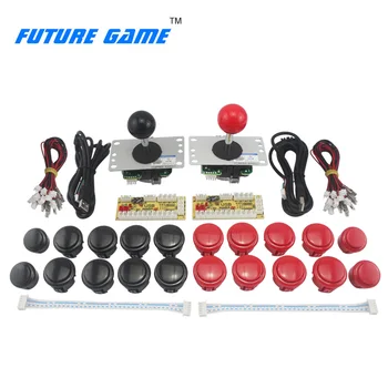 Best home arcade machines game DIY kit with Arcade joystick+push bbutton+wire harness for PC player
Best home arcade machines game DIY kit with Arcade joystick+push bbutton+wire harness for PC player