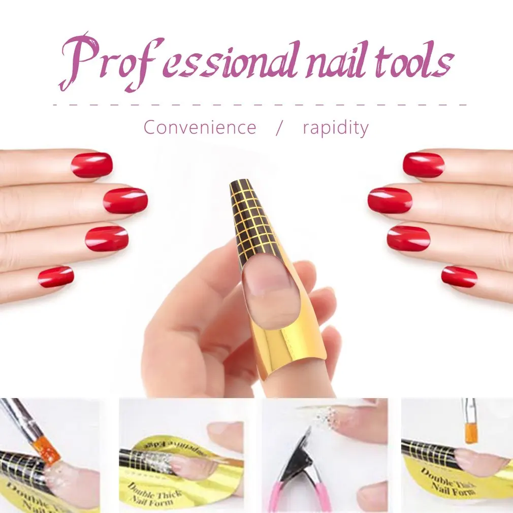 100pcs/set Nail Tools Tips Nail Art Guide Form Acrylic Tip Gel Extension Sticker Nail Polish Curl Form
100pcs/set Nail Tools Tips Nail Art Guide Form Acrylic Tip Gel Extension Sticker Nail Polish Curl Form