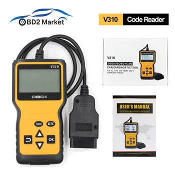 New V310 OBDII Code Reader OBD2 Scanner Car diagnostics scan tool automotriz easydiag Auto Engine Diagnostic tool Hot sale
New V310 OBDII Code Reader OBD2 Scanner Car diagnostics scan tool automotriz easydiag Auto Engine Diagnostic tool Hot sale