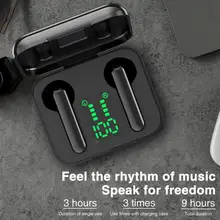 TWS Wireless Bluetooth 5.0 LED Digital Display Earphones Stereo Music Headset Battery Display Call Function Listen Music
TWS Wireless Bluetooth 5.0 LED Digital Display Earphones Stereo Music Headset Battery Display Call Function Listen Music