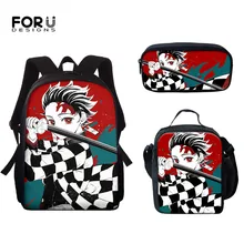Students School Bag 3 Pcs Set Demon Slayer Design Backpack Suit Large Boys Girls Bookbag Anime Cosplay Travel Bags For Teenagers
Students School Bag 3 Pcs Set Demon Slayer Design Backpack Suit Large Boys Girls Bookbag Anime Cosplay Travel Bags For Teenagers