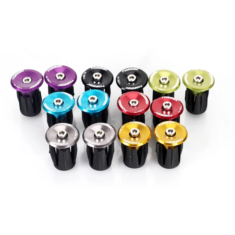 2019 new TOSEEK road mountain bike handlebar cap bicycle handle bar end Plugs inflated aluminum alloy closure to connect a pairs
2019 new TOSEEK road mountain bike handlebar cap bicycle handle bar end Plugs inflated aluminum alloy closure to connect a pairs