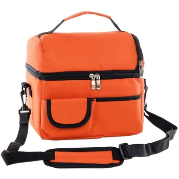 Picnic Reusable Travel Fresh Keeping Multifunctional Double Layer Unisex Oxford Cloth Lunch Bag Insulated Leakproof Cooler Tote
Picnic Reusable Travel Fresh Keeping Multifunctional Double Layer Unisex Oxford Cloth Lunch Bag Insulated Leakproof Cooler Tote