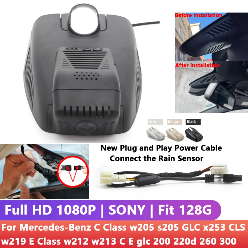 Car DVR Video Recorder Dash For Mercedes-Benz C Class w205 s205 GLC x253 CLS w219 E Class w212 w213 C E glc C200 220d 260 C300
Car DVR Video Recorder Dash For Mercedes-Benz C Class w205 s205 GLC x253 CLS w219 E Class w212 w213 C E glc C200 220d 260 C300