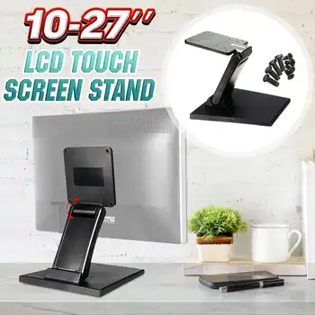 1Pcs Plastic Tilt Mounted Fold Monitor Holder Rotated For 10-27 Inch LCD Display Screen Stand PC Monitor TV Holder
1Pcs Plastic Tilt Mounted Fold Monitor Holder Rotated For 10-27 Inch LCD Display Screen Stand PC Monitor TV Holder