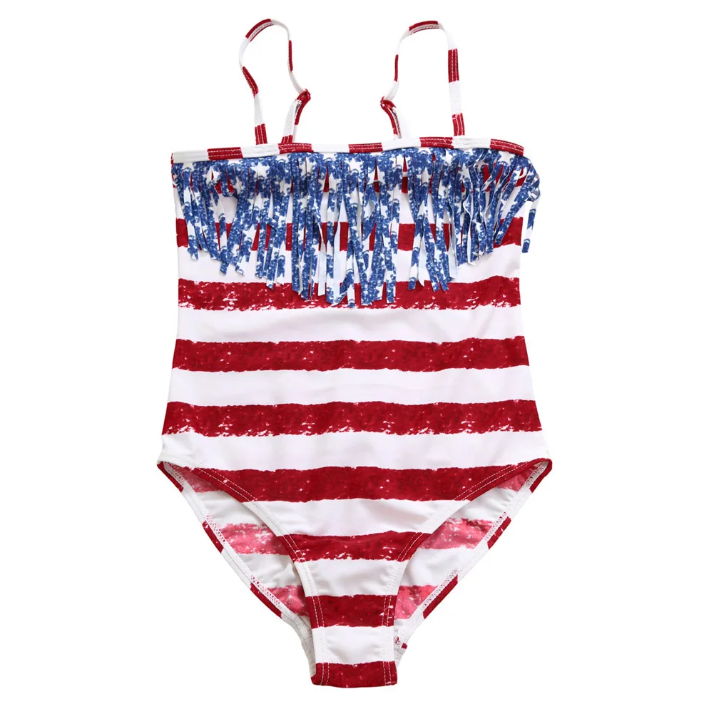 Pa meng Europe And America National Flag-Camisole Chest Stripes Tassels Childrenswear One-piece Swimwear TZ410001
Pa meng Europe And America National Flag-Camisole Chest Stripes Tassels Childrenswear One-piece Swimwear TZ410001
