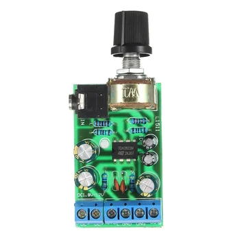 DC1.8-12V TDA2822M Amplifier 2.0 Channel Stereo 3.5mm Audio Amp Board Module green
DC1.8-12V TDA2822M Amplifier 2.0 Channel Stereo 3.5mm Audio Amp Board Module green