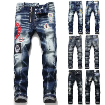 New Fashion Brand Jeans Men Skinny Jeans Frayed Jeans Denim Pant Long Pant Slim Fit Pant Casual Pant Men Jeans Men Pant
New Fashion Brand Jeans Men Skinny Jeans Frayed Jeans Denim Pant Long Pant Slim Fit Pant Casual Pant Men Jeans Men Pant