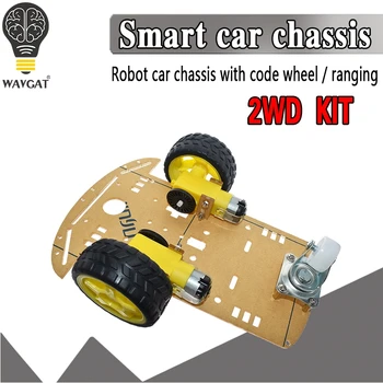 New Avoidance tracking Motor Smart Robot Car Chassis Kit Speed Encoder Battery Box 2WD Ultrasonic module For Arduino UNO R3 kit
New Avoidance tracking Motor Smart Robot Car Chassis Kit Speed Encoder Battery Box 2WD Ultrasonic module For Arduino UNO R3 kit