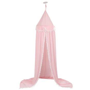 Bed Canopy Round e, Chiffon Mosquito Net Indoor Outdoor Playing Reading Tent Bedroom Decoration for Baby Kids Room (Pink)
Bed Canopy Round e, Chiffon Mosquito Net Indoor Outdoor Playing Reading Tent Bedroom Decoration for Baby Kids Room (Pink)