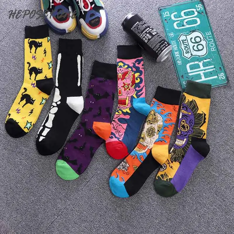 Quality Casual Novelty Crazy Personality Trend Cool Funny Socks Cartoon Colorful Couples Socks Hip Hop Calcetines Hombre Sox
Quality Casual Novelty Crazy Personality Trend Cool Funny Socks Cartoon Colorful Couples Socks Hip Hop Calcetines Hombre Sox
