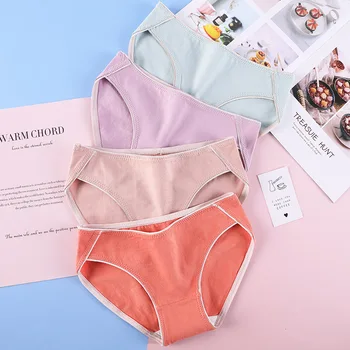 3pcs/Set M-4XL Cotton Briefs Women's Lingerie Antibacterial Panties Japanese Underpants Breathable Underwear Female Intimates 
3pcs/Set M-4XL Cotton Briefs Women's Lingerie Antibacterial Panties Japanese Underpants Breathable Underwear Female Intimates