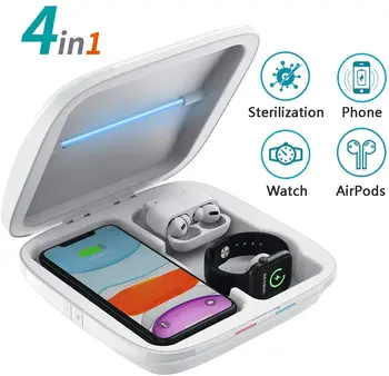 4 in 1 Multifunctional UV Sterilizer Box Case Lamp Mobile Phone USB Charger UV Sterilization Light Jewelry Toy Sterilization Box
4 in 1 Multifunctional UV Sterilizer Box Case Lamp Mobile Phone USB Charger UV Sterilization Light Jewelry Toy Sterilization Box