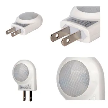 4pcs LED US Plug in Night Light Dusk to Dawn Sensor Eye Caring Nightlight Room T8WE 
4pcs LED US Plug in Night Light Dusk to Dawn Sensor Eye Caring Nightlight Room T8WE