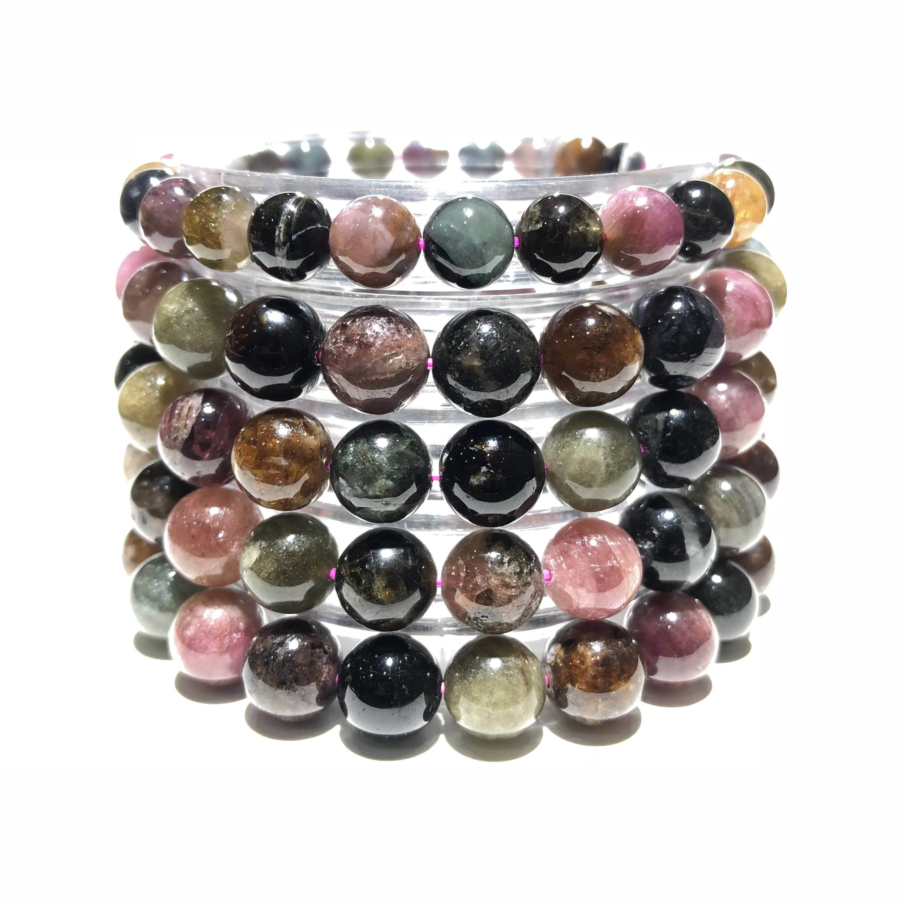Natural Tourmaline Beads Gemstone Spacer Round Beads Handicraft Bracelet Necklace Jewelry Accessories Making Factory Price 8mm
Natural Tourmaline Beads Gemstone Spacer Round Beads Handicraft Bracelet Necklace Jewelry Accessories Making Factory Price 8mm