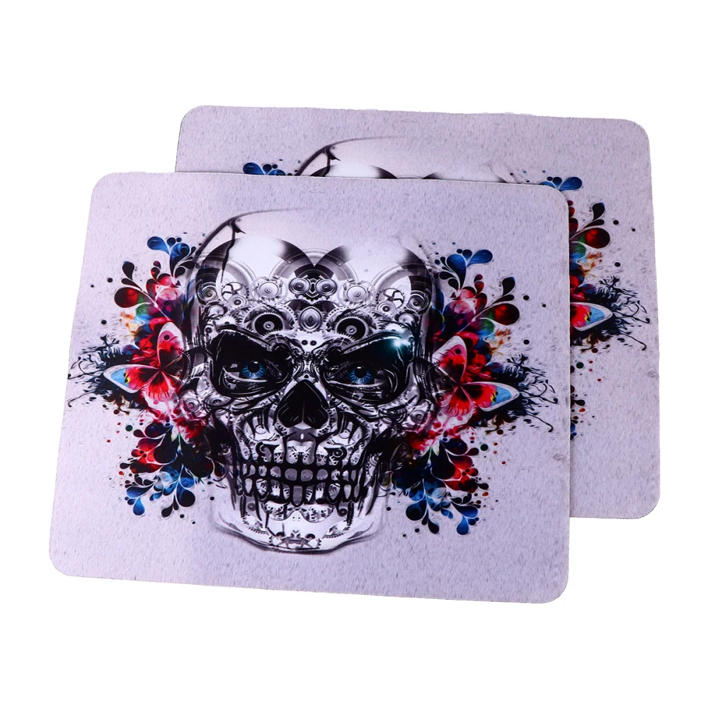 2pcs Halloween Pattern Mouse Pad Non-slip Comfortable Mouse Mat Skull Mouse Pad Computer Mat Mouse Pad for Office Desktop
2pcs Halloween Pattern Mouse Pad Non-slip Comfortable Mouse Mat Skull Mouse Pad Computer Mat Mouse Pad for Office Desktop