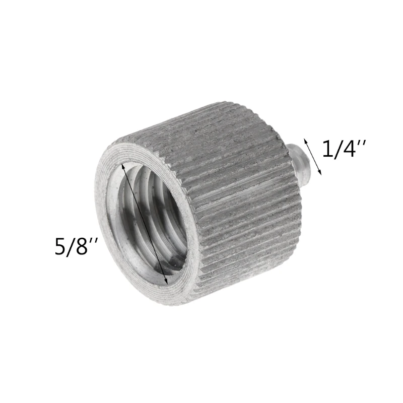 1pc 5/8'' to 1/4" Adapter for 1/4 Thread Laser Level Rangefinder 5/8" Tripod Stand Accessories
1pc 5/8'' to 1/4" Adapter for 1/4 Thread Laser Level Rangefinder 5/8" Tripod Stand Accessories