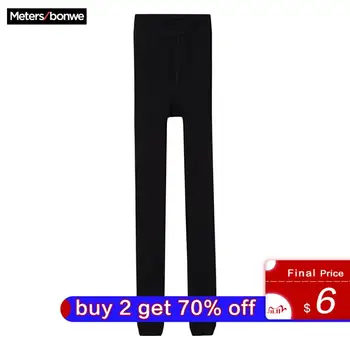 Metersbonwe Warm Women's Velvet Winter cashmere Leggings with foot Warm Solid Color Thick Pants High Waist Women Leggings
Metersbonwe Warm Women's Velvet Winter cashmere Leggings with foot Warm Solid Color Thick Pants High Waist Women Leggings