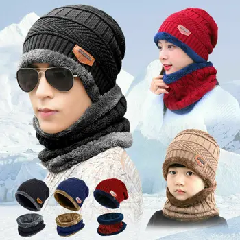 Men's Winter Baggy Beanie Hat and Scarf Set Warm Fleece Knitted Cap Unisex For Motorcycle Protective Warm Face Mask
Men's Winter Baggy Beanie Hat and Scarf Set Warm Fleece Knitted Cap Unisex For Motorcycle Protective Warm Face Mask
