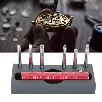 Watchmaker Tools Professional Watch Back Case Cover Remover Opener with 6 Different Blade Watch Repairing Tool Kit Watch Tool l
Watchmaker Tools Professional Watch Back Case Cover Remover Opener with 6 Different Blade Watch Repairing Tool Kit Watch Tool l