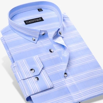 Men's Standard Regular-fit Colors Striped Dress Shirt Premium Quality 100% Cotton Casual Long-Sleeve Button-down Thin Shirts
Men's Standard Regular-fit Colors Striped Dress Shirt Premium Quality 100% Cotton Casual Long-Sleeve Button-down Thin Shirts