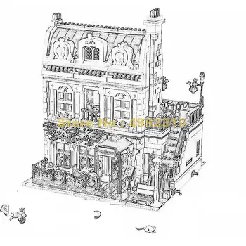 2418pcs creator expert city street paris restaurant 5 figures building blocks 10243 Bricks Toy
2418pcs creator expert city street paris restaurant 5 figures building blocks 10243 Bricks Toy