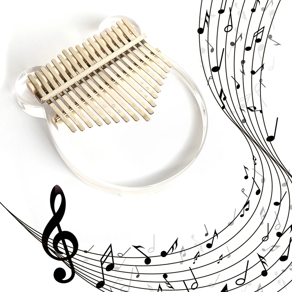 Kimi Kalimba Acrylic 17 Key Transparent Thumb Piano with Tuner Hammer Gig Kalimba Case Musical Manual Keyboard Instrument
Kimi Kalimba Acrylic 17 Key Transparent Thumb Piano with Tuner Hammer Gig Kalimba Case Musical Manual Keyboard Instrument