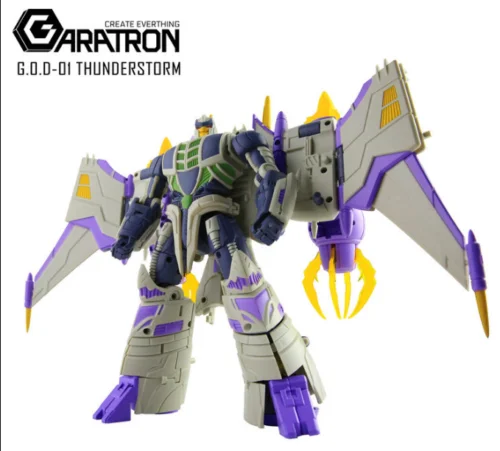 Фигурка трансформер Garatron GOD 01 GOD01 Thunderstorm Thunderwing|Игровые фигурки и трансформеры| |