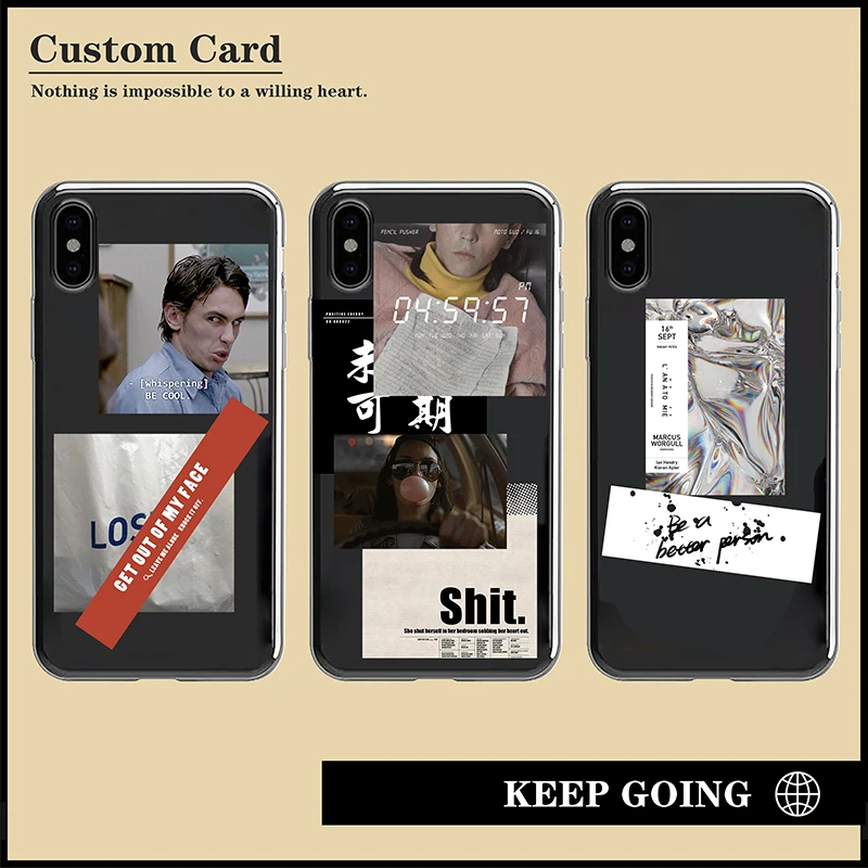 For card phone case card diy simple cardboard transparent soft for iphone 6 / 7PLUS apple iphone 7 8 X XS XR phone shell
For card phone case card diy simple cardboard transparent soft for iphone 6 / 7PLUS apple iphone 7 8 X XS XR phone shell