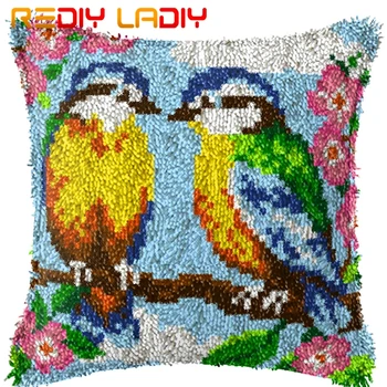 Latch Hook Kits Make Your Own Cushion Birds Love Pre-Printed Canvas Crochet Pillow Case Latch Hook Cushion Front Hobby & Crafts
Latch Hook Kits Make Your Own Cushion Birds Love Pre-Printed Canvas Crochet Pillow Case Latch Hook Cushion Front Hobby & Crafts