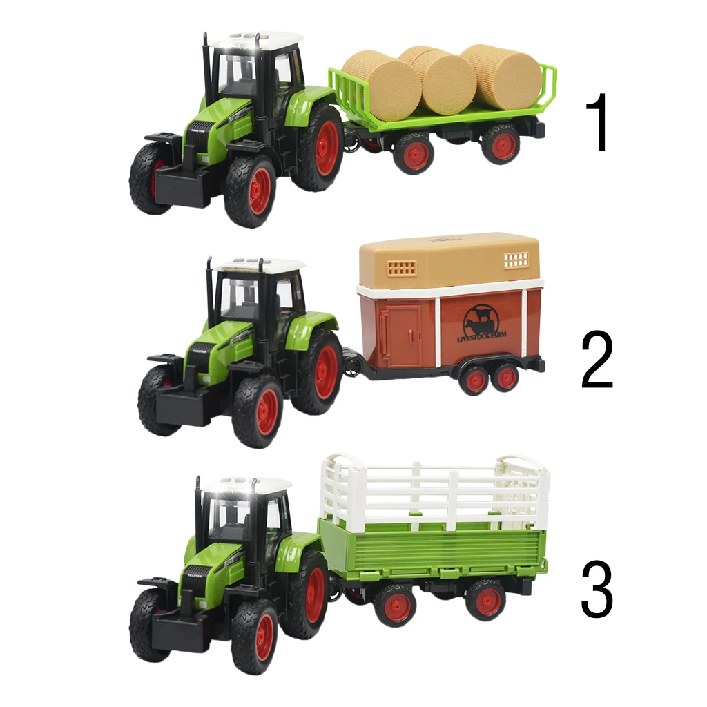 1:16 Scale Realistic Action Farm Truck Tractor Trailer Playset, Battery Operated Diecast for Indoor and Outdoor Play
1:16 Scale Realistic Action Farm Truck Tractor Trailer Playset, Battery Operated Diecast for Indoor and Outdoor Play
