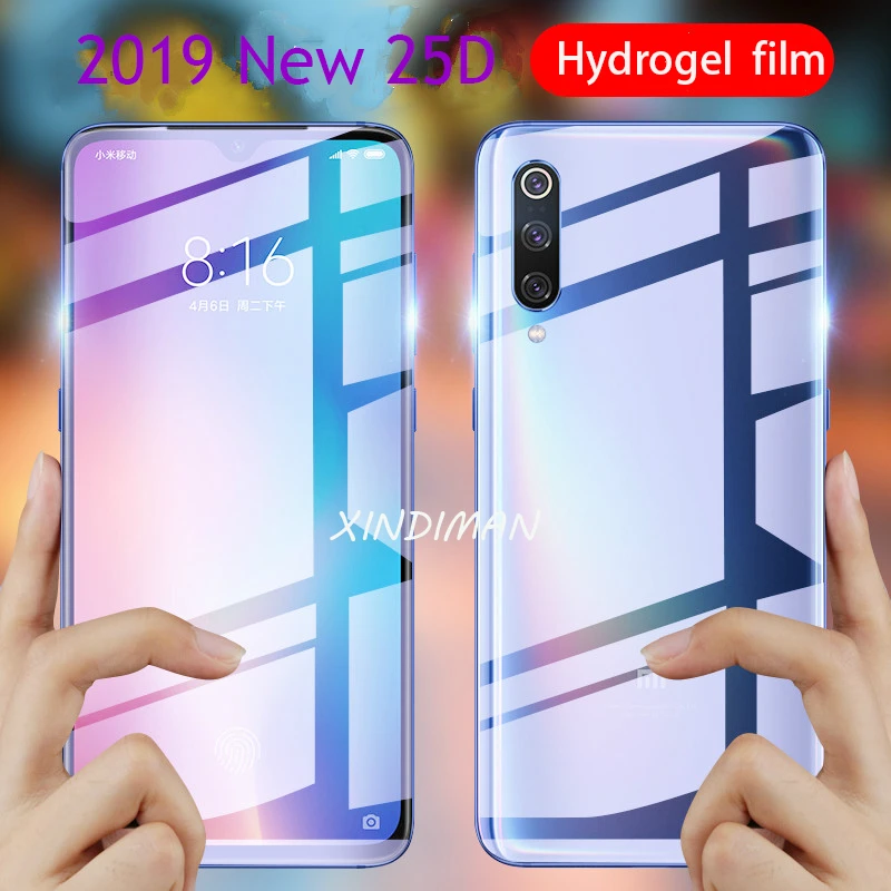 

25D Front back soft Hydrogel-Film for xiaomi redmi note7 screen protector redmi5 5plus redmi6 6A 6pro K20 K20pro Redmi note5 5A