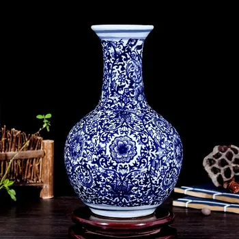 JINGDEZHEN CERAMICS BLUE WHITE PORCELAIN MINI FLOWER VASE HOME FIGURINES DECORATION LIVINGROOM STUDY ROOM SHELF FURNISHING CRAFT
JINGDEZHEN CERAMICS BLUE WHITE PORCELAIN MINI FLOWER VASE HOME FIGURINES DECORATION LIVINGROOM STUDY ROOM SHELF FURNISHING CRAFT