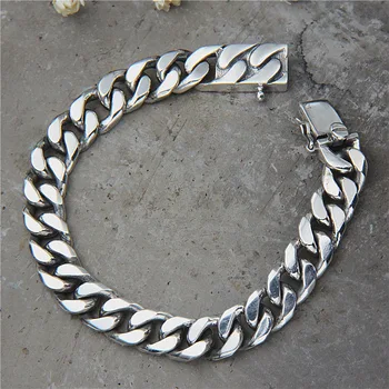 Starfield S925 Sterling Silver Jewelry Retro Thai Silver Punk Style Bracelet Domineering Personality Men
Starfield S925 Sterling Silver Jewelry Retro Thai Silver Punk Style Bracelet Domineering Personality Men