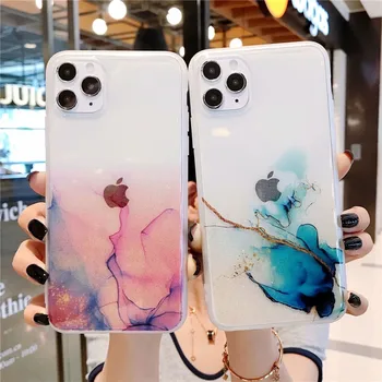 Gradient Marble Phone Cases For iPhone 11 Pro Max 7 8 Plus X XS MAX XR SE 2020 Transparent Watercolor Painting Glitter Cover
Gradient Marble Phone Cases For iPhone 11 Pro Max 7 8 Plus X XS MAX XR SE 2020 Transparent Watercolor Painting Glitter Cover