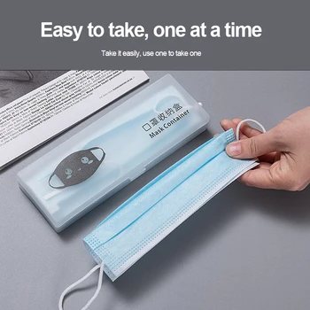 Frosted Rectangular Dustproof Mask Safe Pollution Disposable Mask Storage Case Box Organizer Household Small Object Storage Box
Frosted Rectangular Dustproof Mask Safe Pollution Disposable Mask Storage Case Box Organizer Household Small Object Storage Box