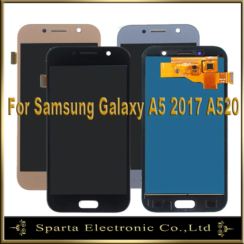 Sparta t For Samsung Galaxy A5 2017 LCD A520 SM-A520F LCD Display Screen with Touch Screen Assembly
Sparta t For Samsung Galaxy A5 2017 LCD A520 SM-A520F LCD Display Screen with Touch Screen Assembly