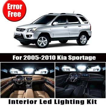 For 2005-2008 2009 2010 Kia Sportage 11 Bulbs White LED Car Map Dome Light Interior Kit Fit Trunk Courtesy License Canbus Lamp
For 2005-2008 2009 2010 Kia Sportage 11 Bulbs White LED Car Map Dome Light Interior Kit Fit Trunk Courtesy License Canbus Lamp